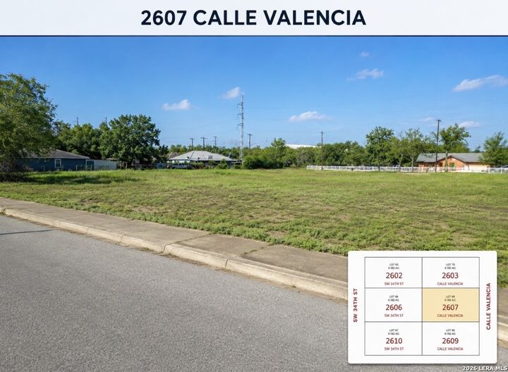 Property Photo:  2603 Calle Valencia  TX 78237 
