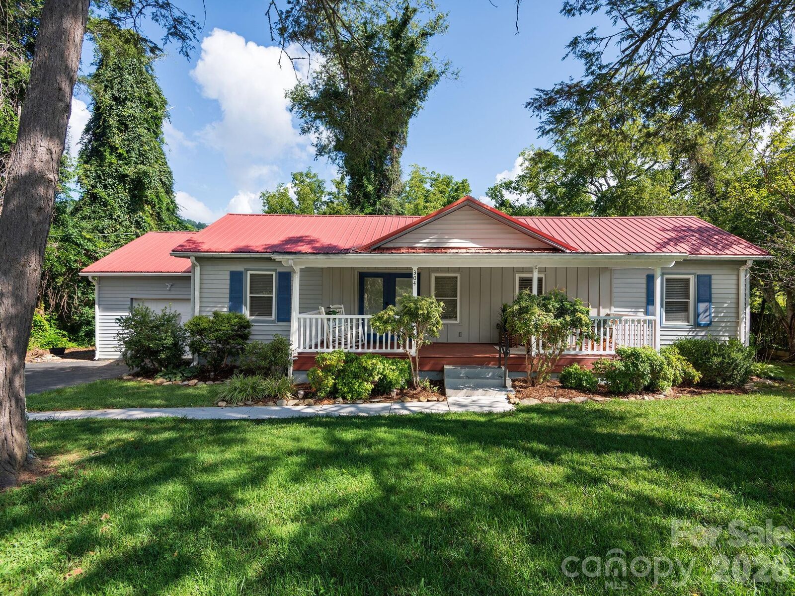 Property Photo:  304 Old Haw Creek Road  NC 28805 