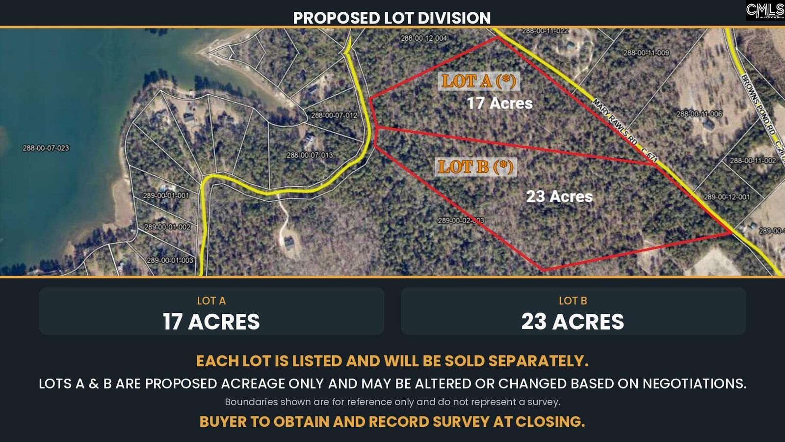 Property Photo:  Edisto Lake Lot A  SC 29164 