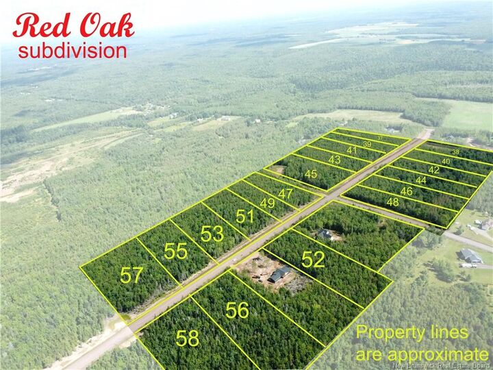 Property Photo:  Lot 25-37 Snowfox Drive  NB E1H 1R3 
