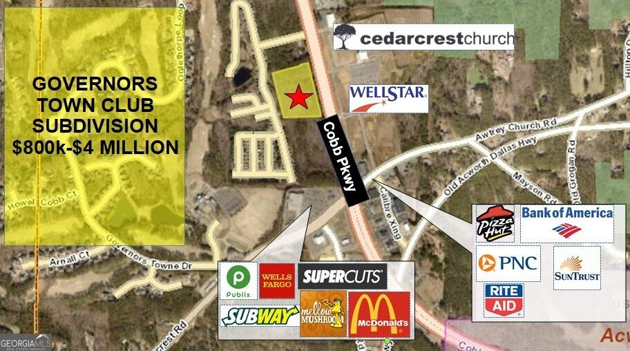 Property Photo: 4664 Cobb Pkwy N GA 30101