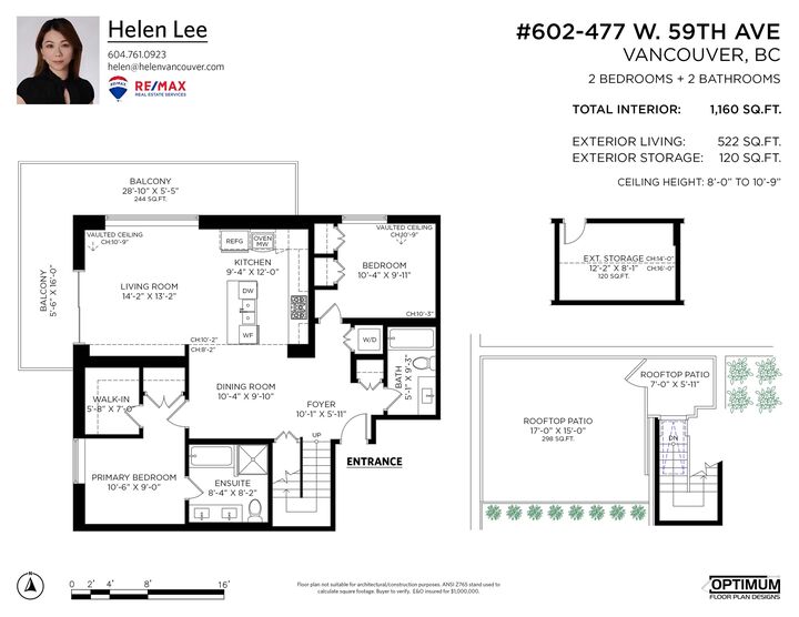 Property Photo: 477 W 59th Avenue 602 BC V5X 1X4