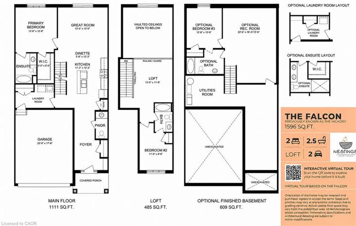 Property Photo:  98 Barn Owl Way  ON N3Y 0E3 
