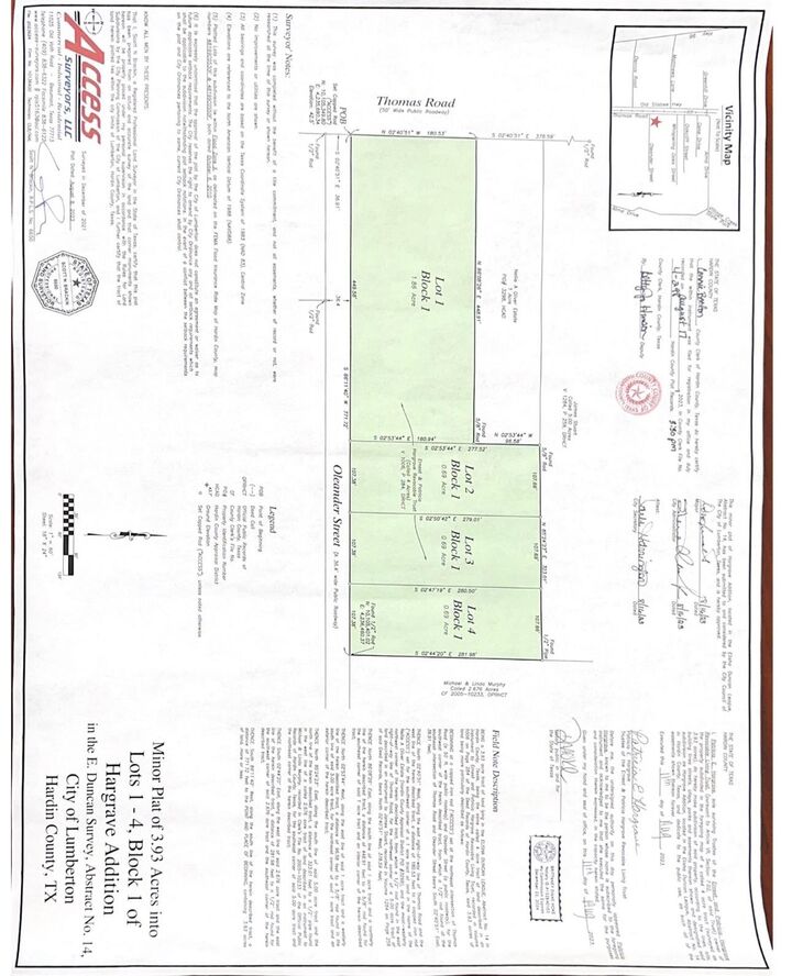 Property Photo: Lot 2 Oleander TX 77657