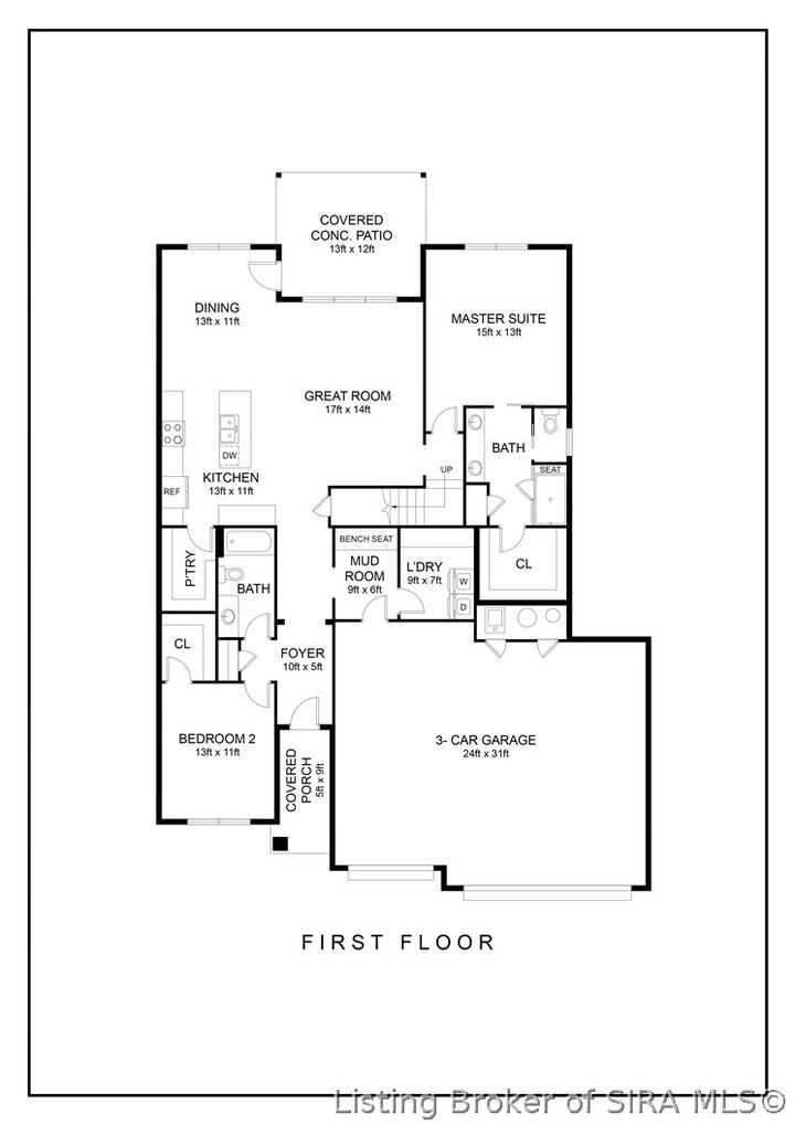 Property Photo:  3202 Blackhawk Drive Lot 216  IN 47111 