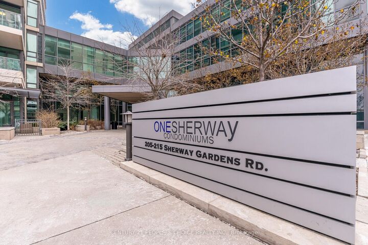 Property Photo: 215 Sherway Gardens Road 2005 ON M9C 0A5