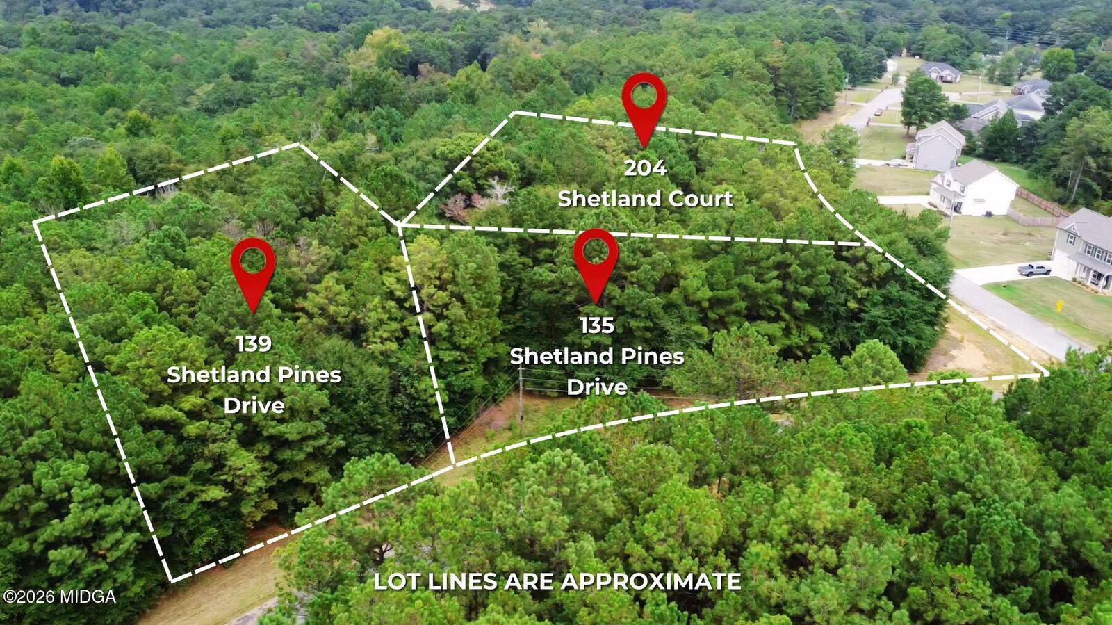 Property Photo: 139 Shetland Pines Drive GA 31216