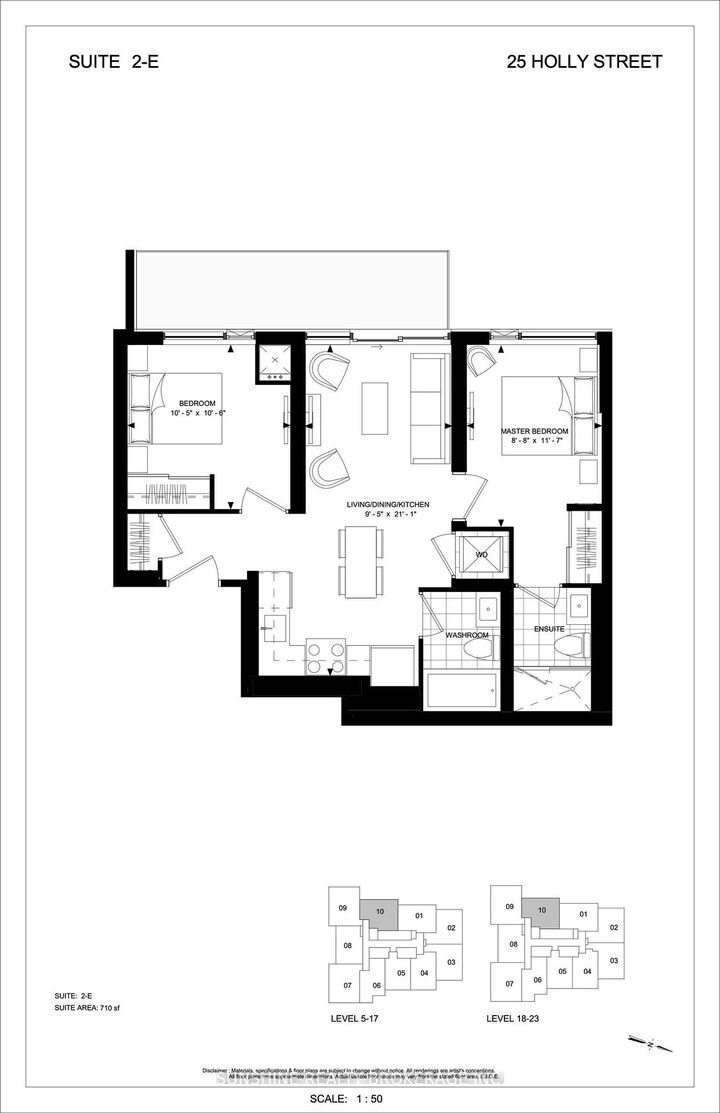 Property Photo:  25 Holly Street 910  ON M4S 0E3 