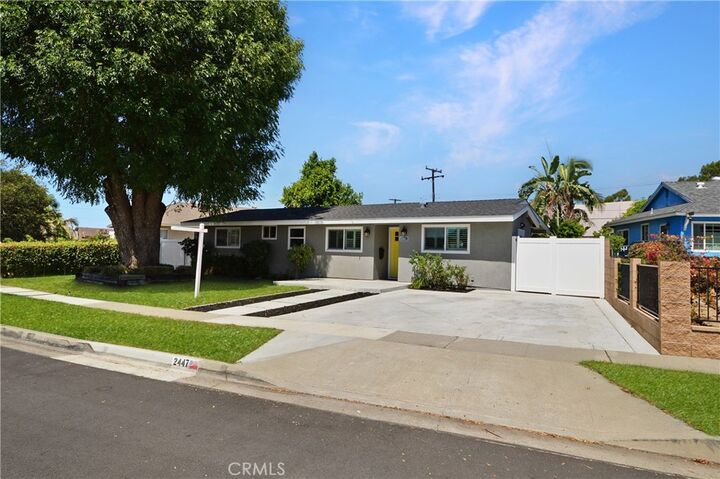 Property Photo: 2447 Clarke CA 92831