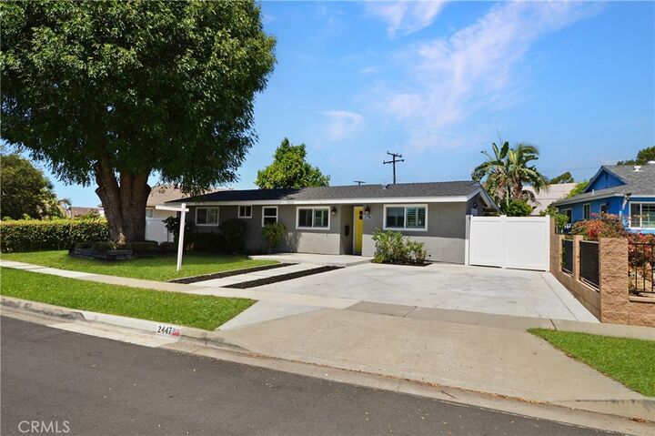 Property Photo: 2447 Clarke CA 92831