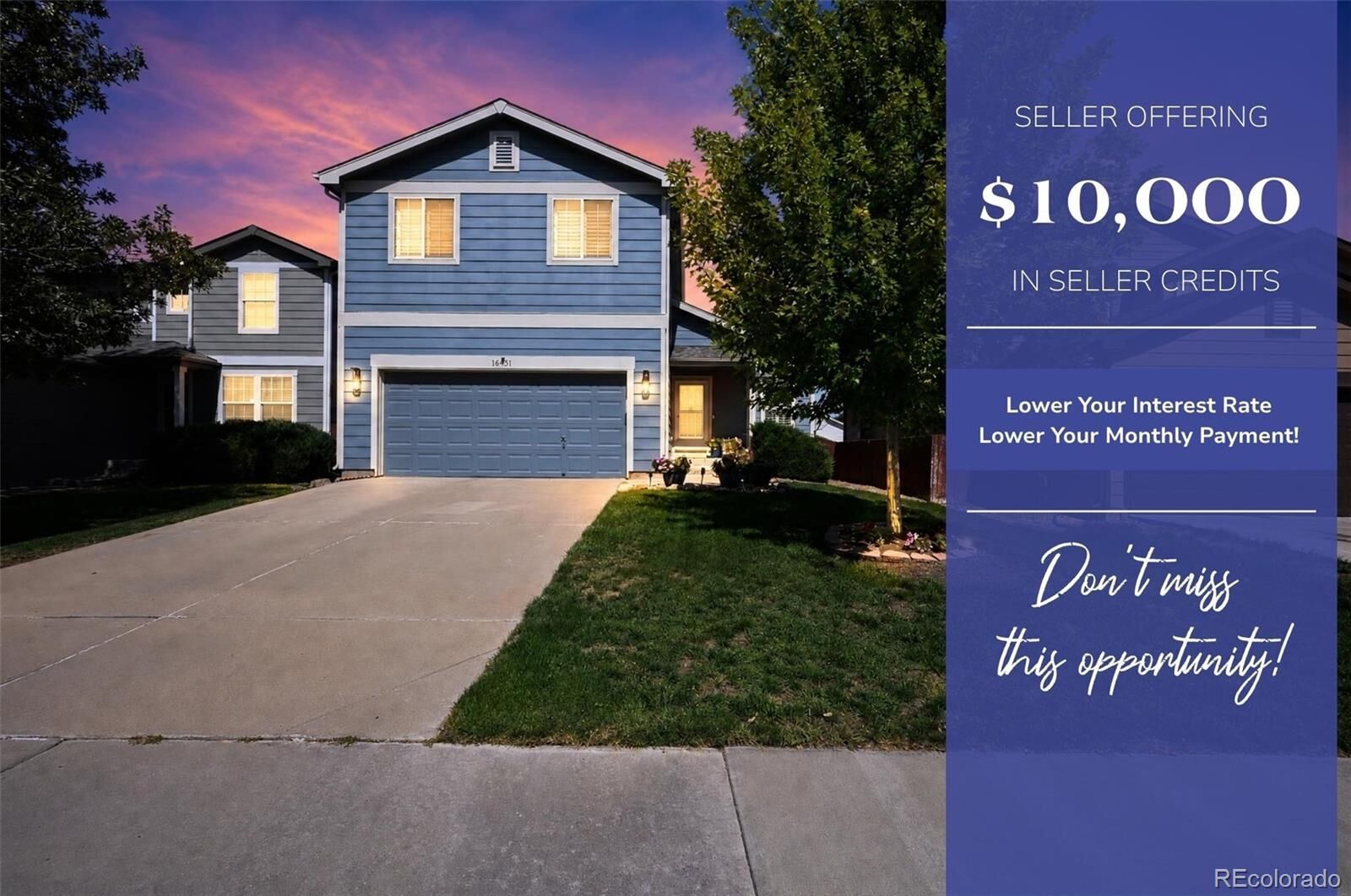Property Photo: 16451 E Phillips Drive CO 80112