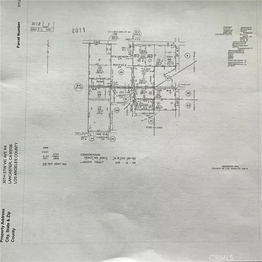 Property Photo: 0 30th Stw Vic Ave K4 CA 93536