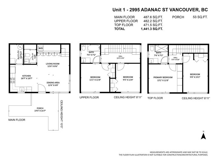 Property Photo:  2995 Adnac Street 1  BC V5K 2N4 