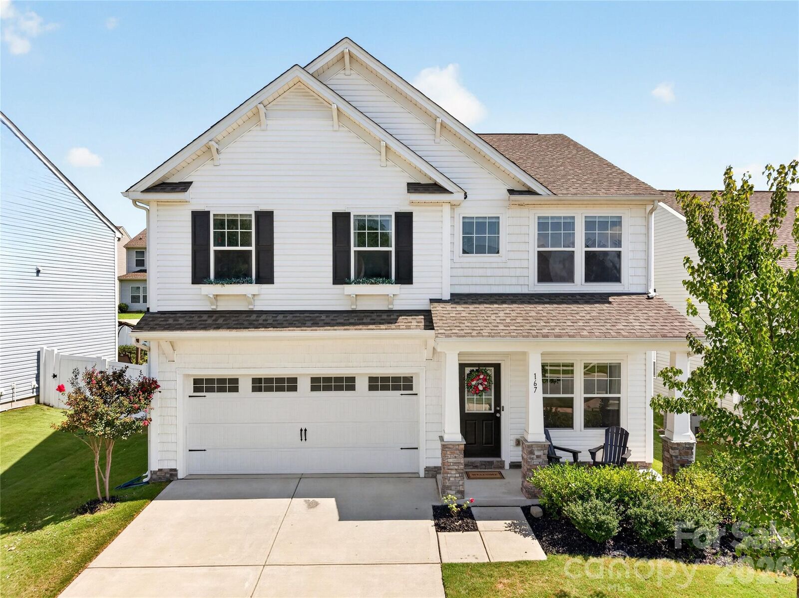 Property Photo:  167 Sutters Mill Drive  NC 28166 