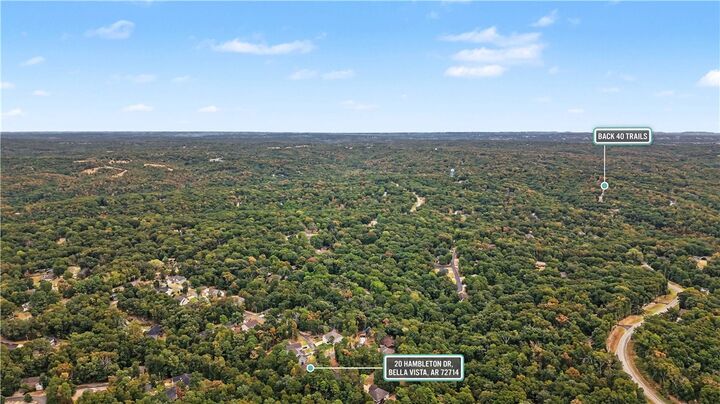Property Photo:  20 Hambleton Drive  AR 72714 