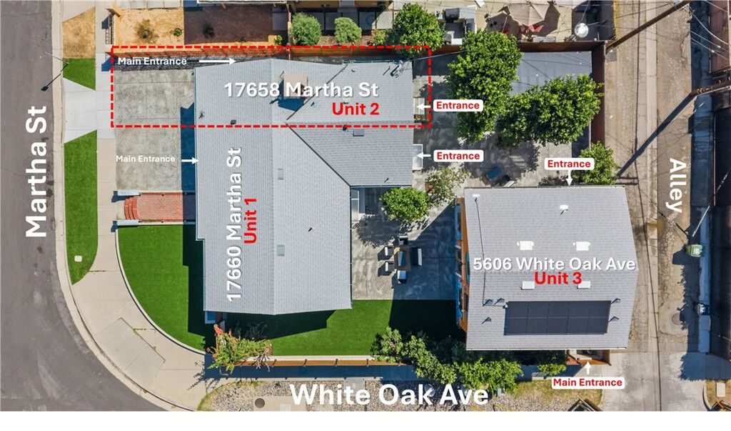 Property Photo: 17660 Martha CA 91316