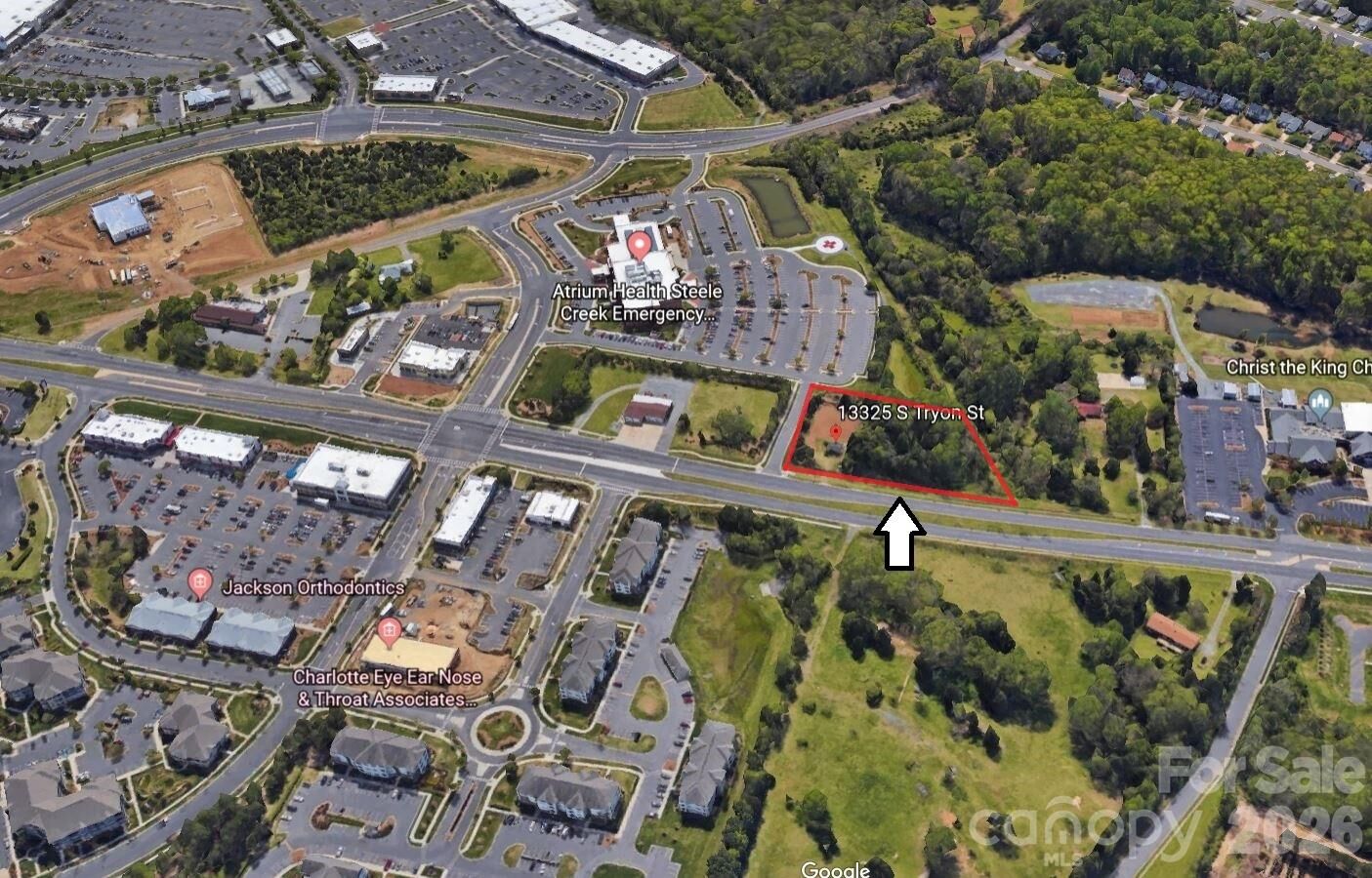 Property Photo:  13323 S Tryon Street  NC 28278 