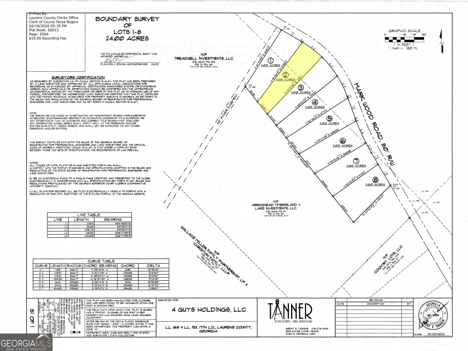 Property Photo: 0 Mark Wood Road Lot 2 GA 31019
