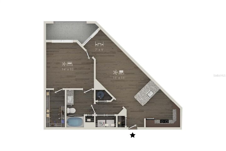 Property Photo: 1420 Lakefront Drive 7410 FL 34240