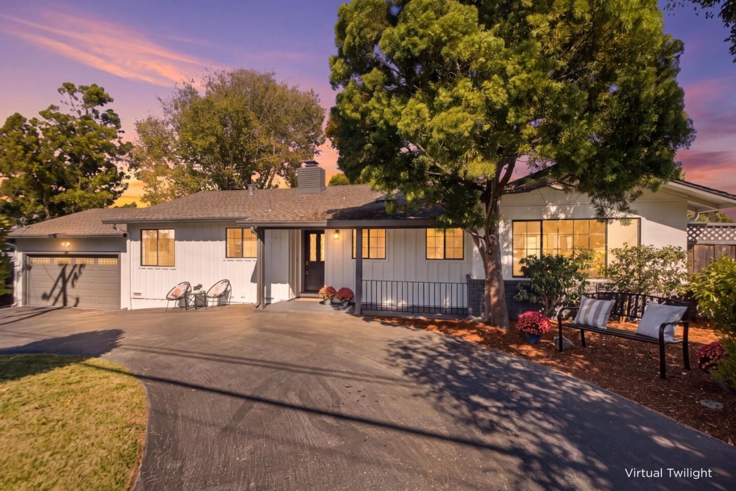 Property Photo: 3402 Hillcrest Drive CA 94002