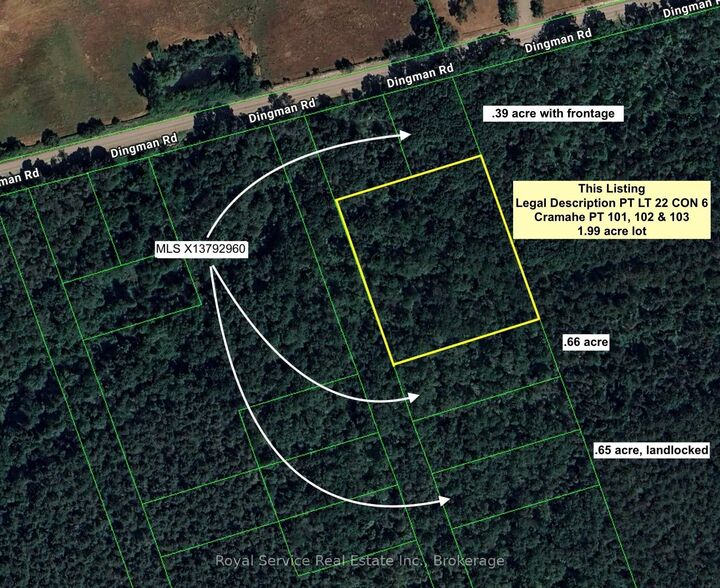 Property Photo:  101, 102 And 103 Dingman Road  ON K0K 1M0 