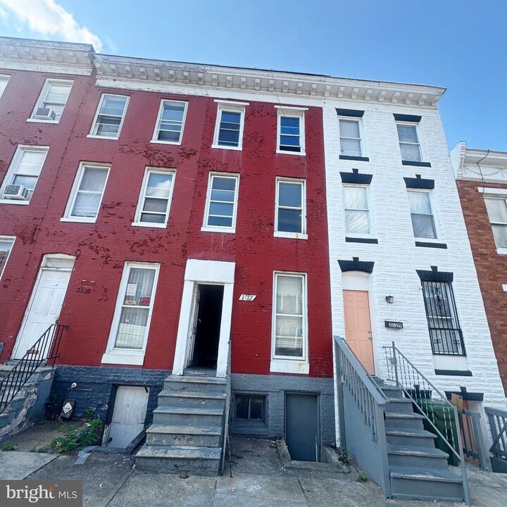 Property Photo: 2125 Hollins Street MD 21223