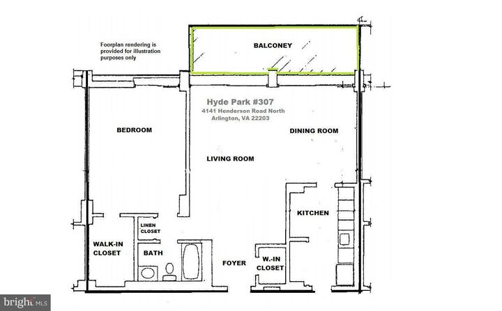 Property Photo: 4141 N Henderson Road 307 VA 22203