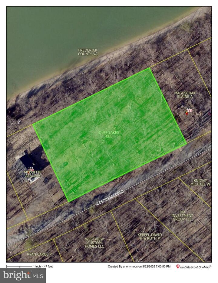 Property Photo:  Lot 193 Rappahannock Trail  VA 22602 