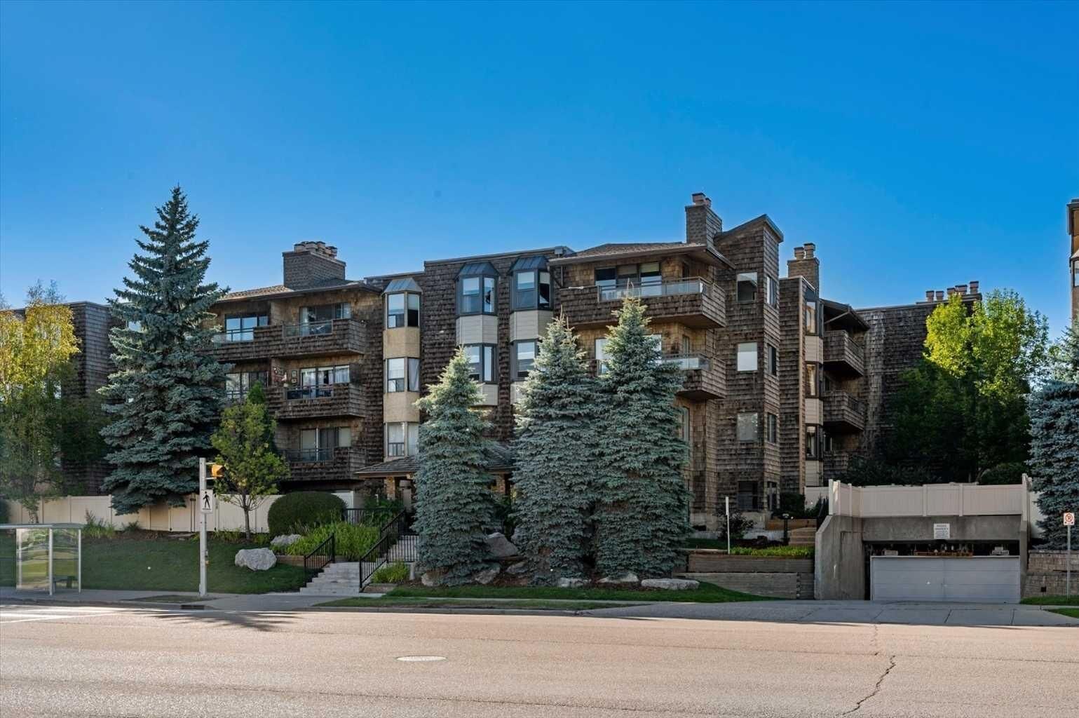 Property Photo:  3719B 49 Street NW 406  AB T3A 2E3 