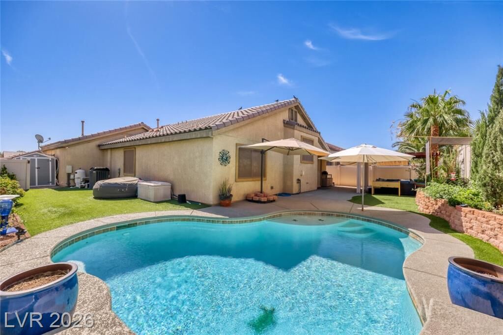 Property Photo: 5817 Hawkeye Bell Street NV 89081