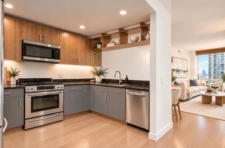 Property Photo:  1 Shore Lane 1805  NJ 07310 