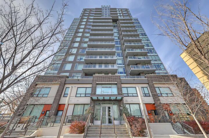 Property Photo:  1501 6 Street SW 1708  AB T2R 0Z7 