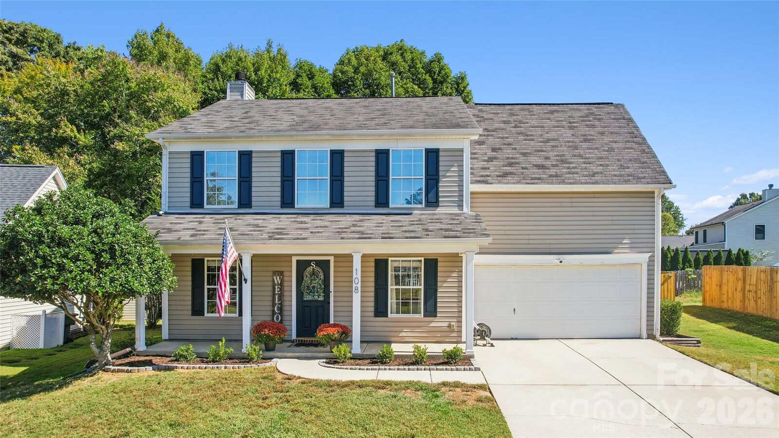 Property Photo:  108 Henfield Way  NC 28117 