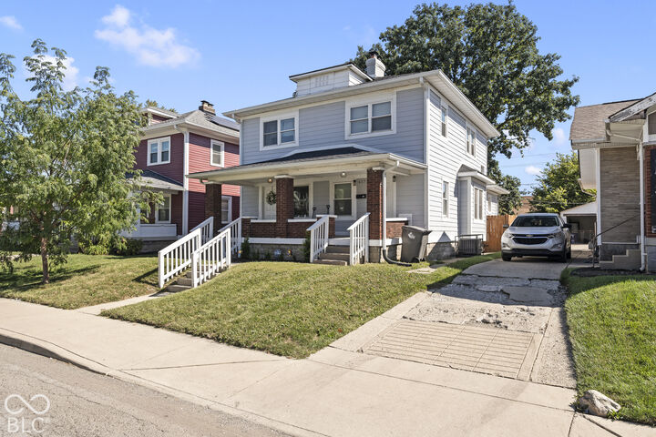 Property Photo: 617-619 N Beville Avenue IN 46201