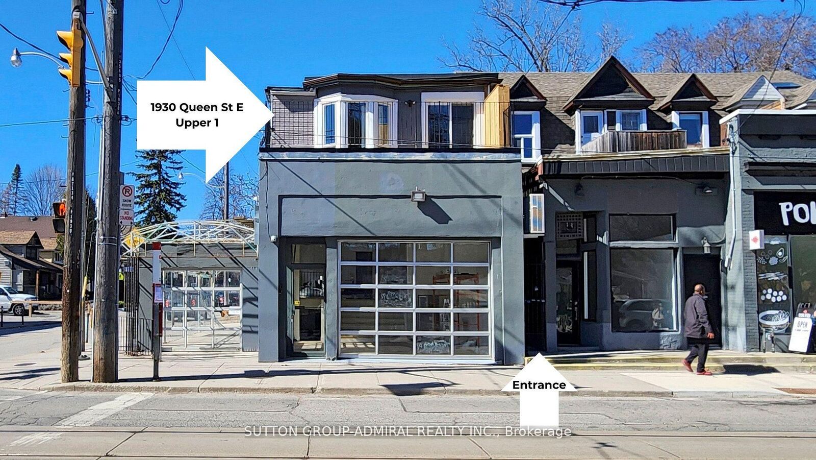 Property Photo:  1930 Queen Street E Upper 1  ON M4L 1H6 