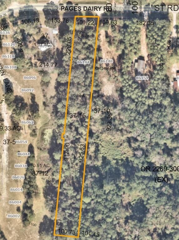Property Photo:  86144 Pages Dairy Road  FL 32097 