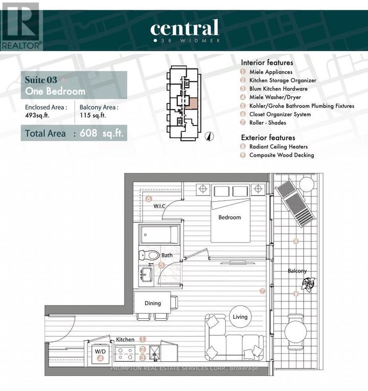 Property Photo:  38 Widmer Street 603  ON M5V 2E9 