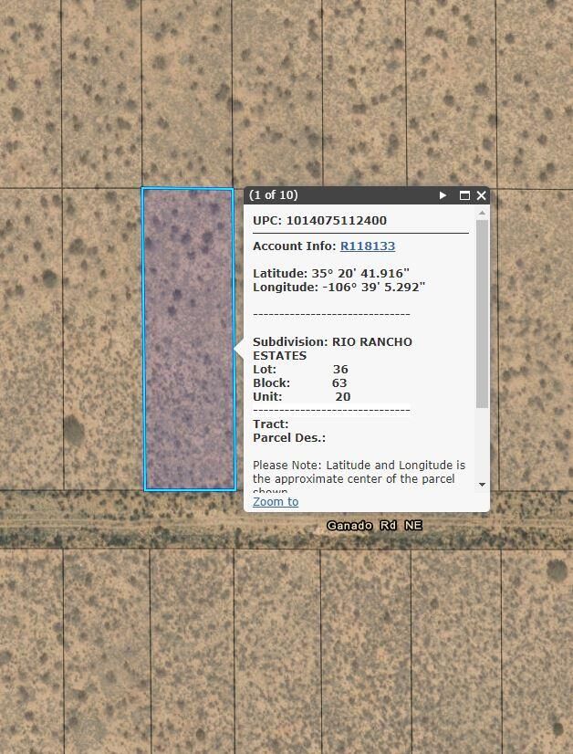 Property Photo:  4221 Ganado Road NE  NM 87144 