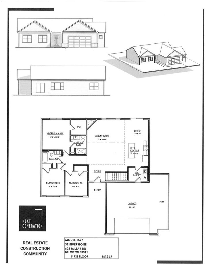 Property Photo:  621 Millar Drive  WI 53511 