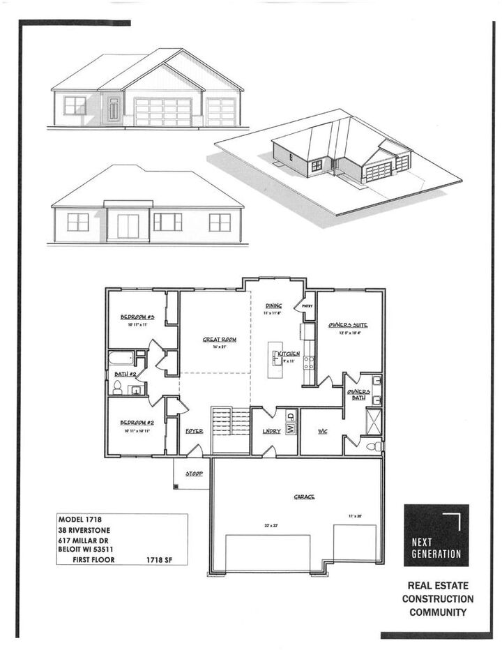 Property Photo: 617 Millar Drive WI 53511