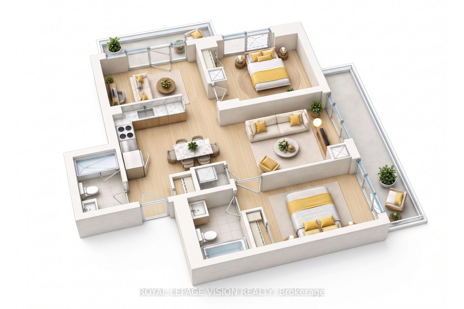 Property Photo:  225 Village Green Square 2308  ON M1S 0L7 