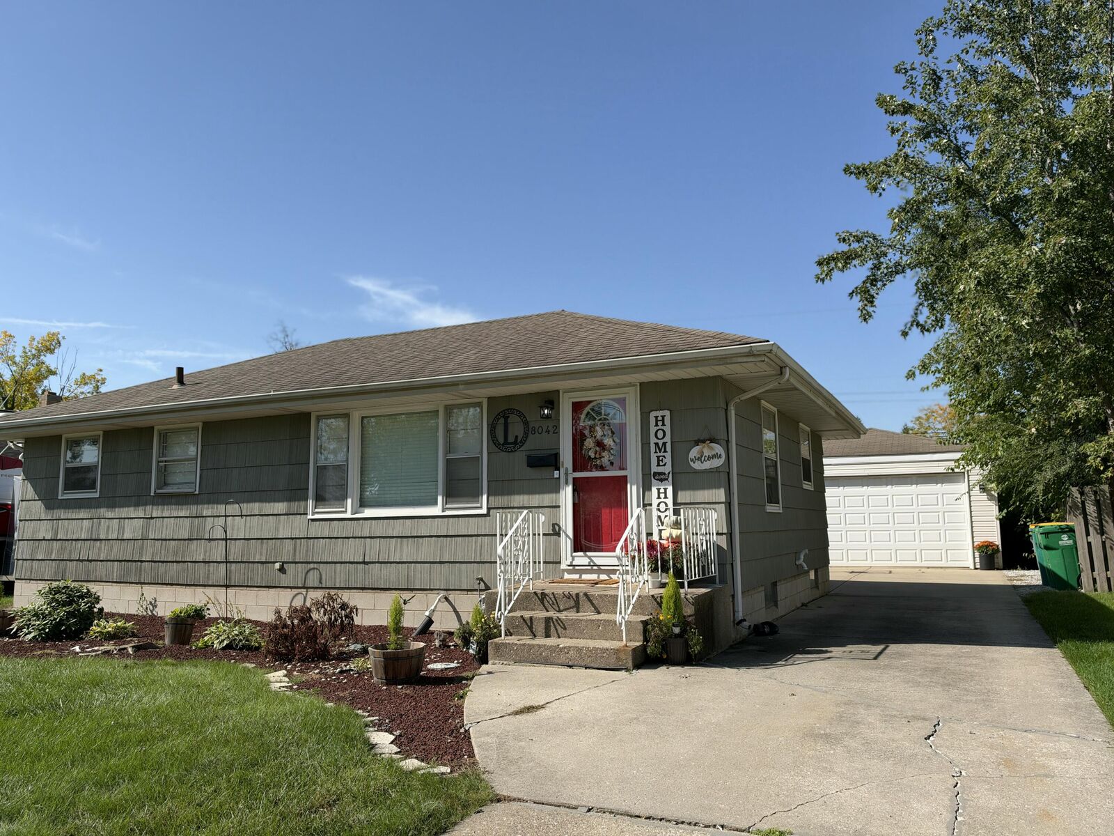 Property Photo: 8042 Tapper Avenue IN 46321