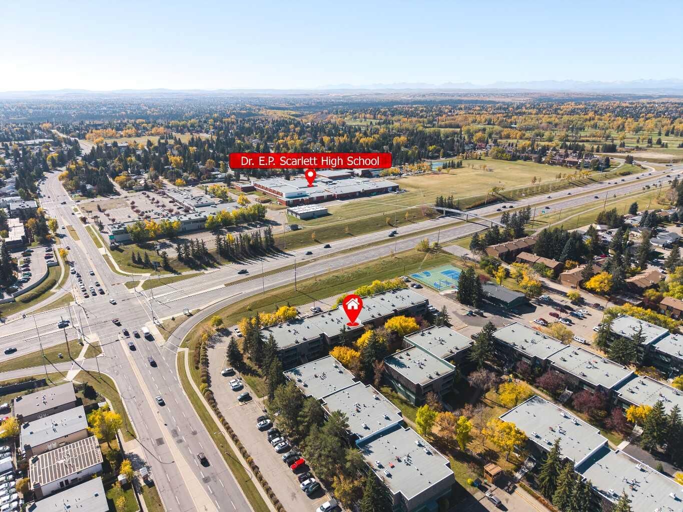 Property Photo:  315 Southampton Drive SW 1207  AB T2W 2T6 