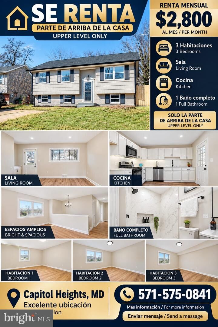 Property Photo:  602 63rd Place  MD 20743 