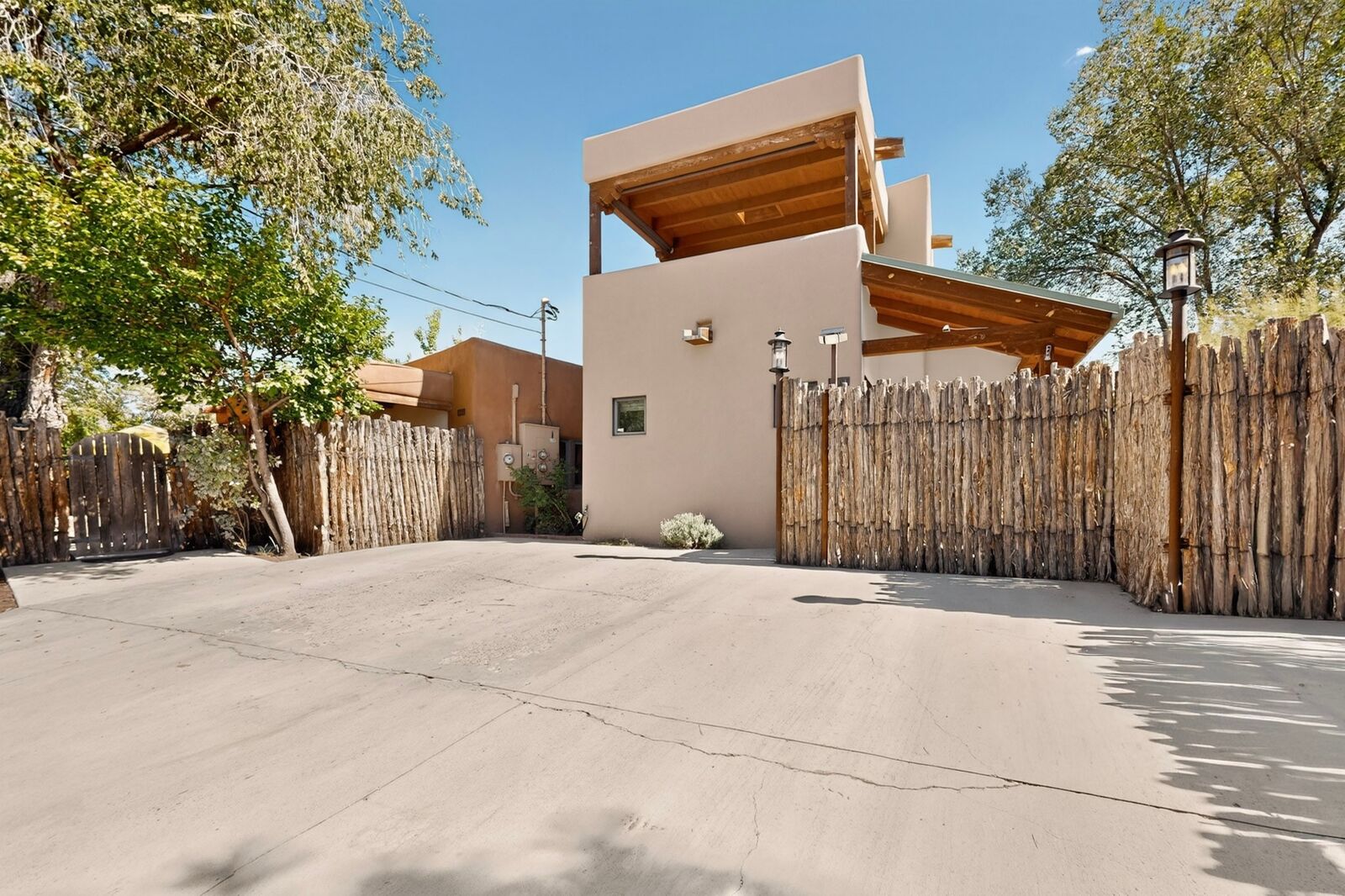 Property Photo:  1600 Quapaw Street A & B  NM 87505 