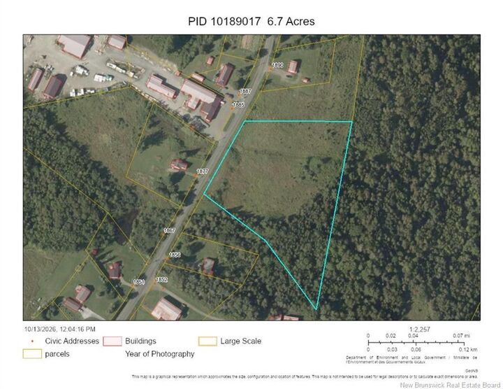 Property Photo:  1870 Route 103 - Lot 2  NB E7J 2G4 