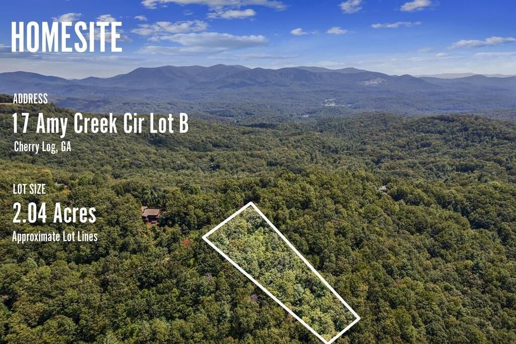Property Photo:  Lt 17B Amy Creek Circle  GA 30540 