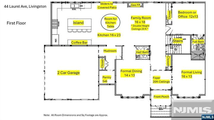 Property Photo:  44 Laurel Avenue  NJ 07039 