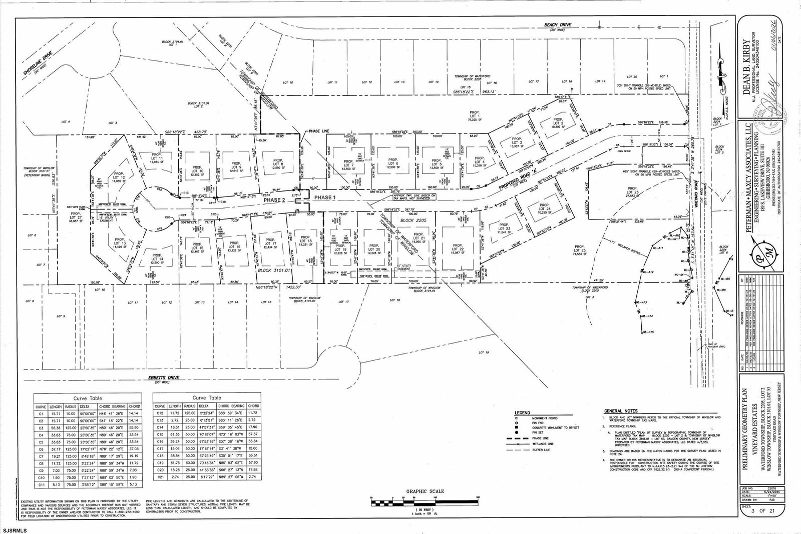 Property Photo:  327 Vineyard  NJ 08004 