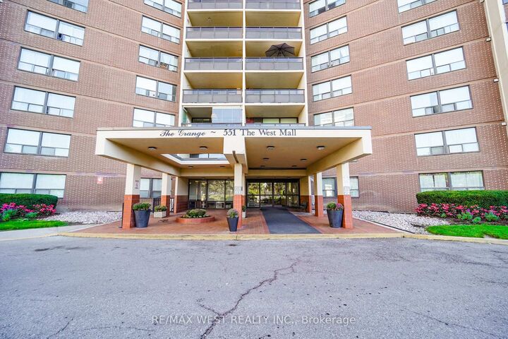 Property Photo:  551 The West Mall N/A 803  ON M9C 1G7 